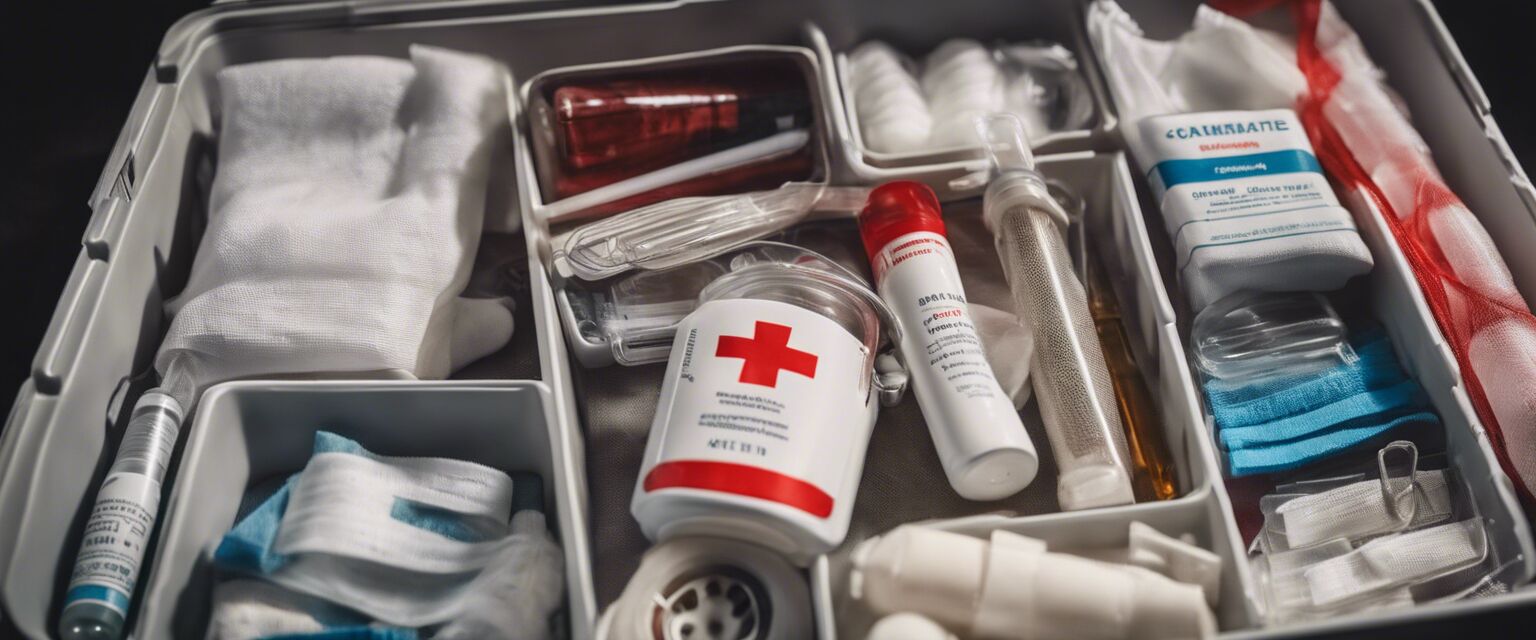 Travel first aid kit